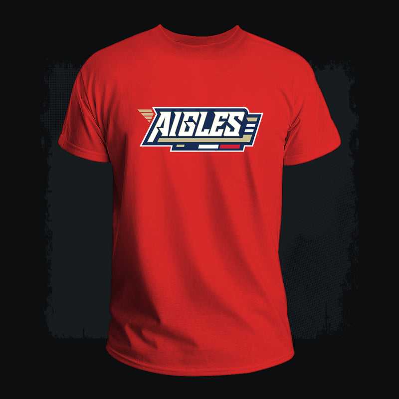 Les Aigles d'Acadie TShirt (Red) #S350
