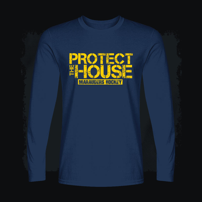 Dalhousie Marauders Long Sleeve TShirt (Navy) #S350 - E