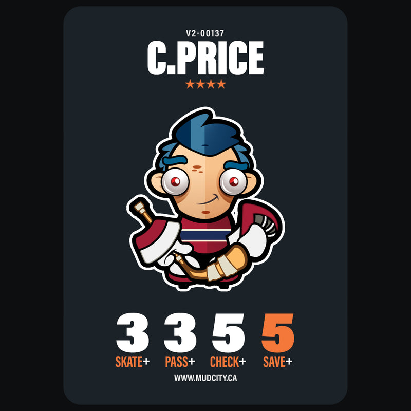 00137 CAREY PRICE (MONTREAL)