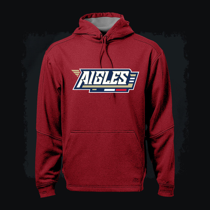 Aigles Hockey ATC Fleece Hoodie (Red) #F220 / Y220