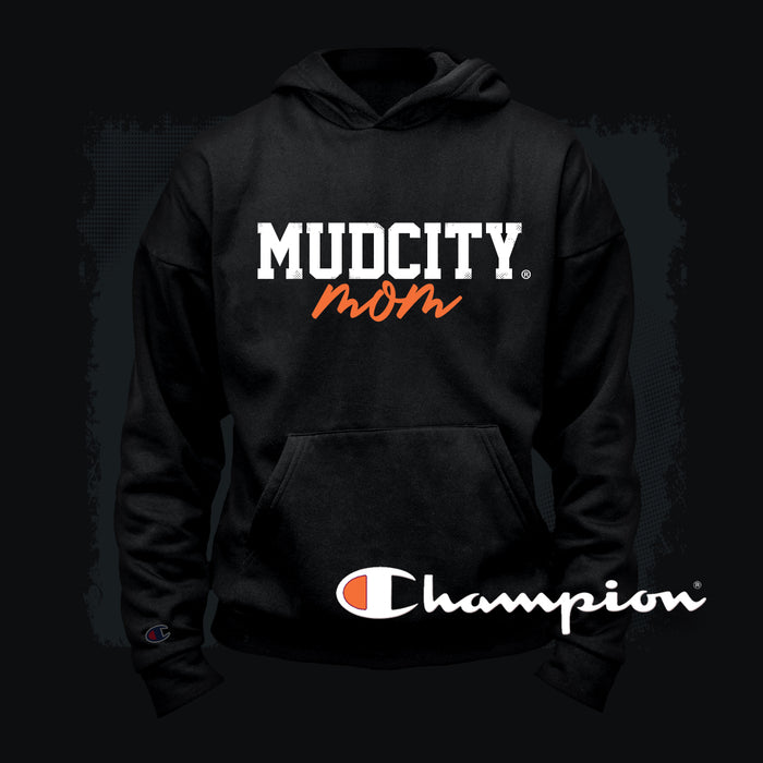 MudCity Mom Champion Hoodie (Black) #S700