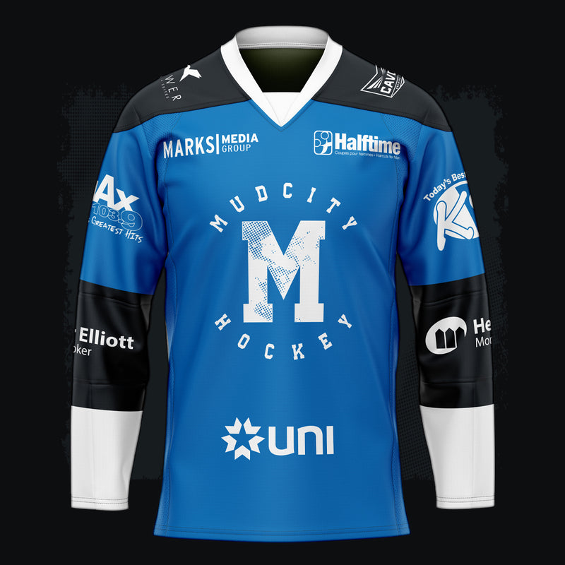 Ice Hockey Jersey (MudCity Blue)