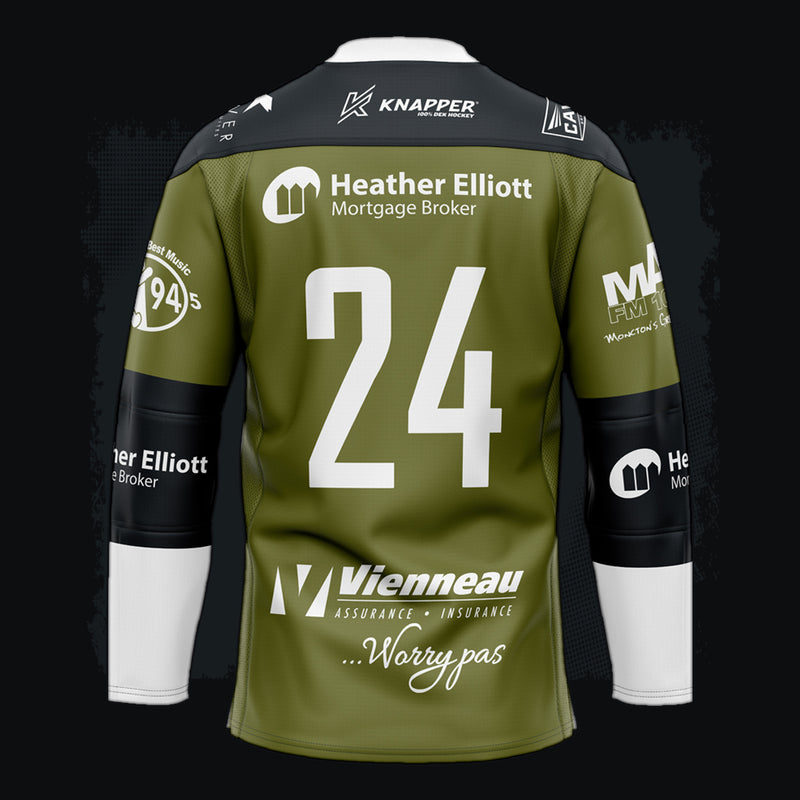 Ice Hockey Jersey (MudCity Green)