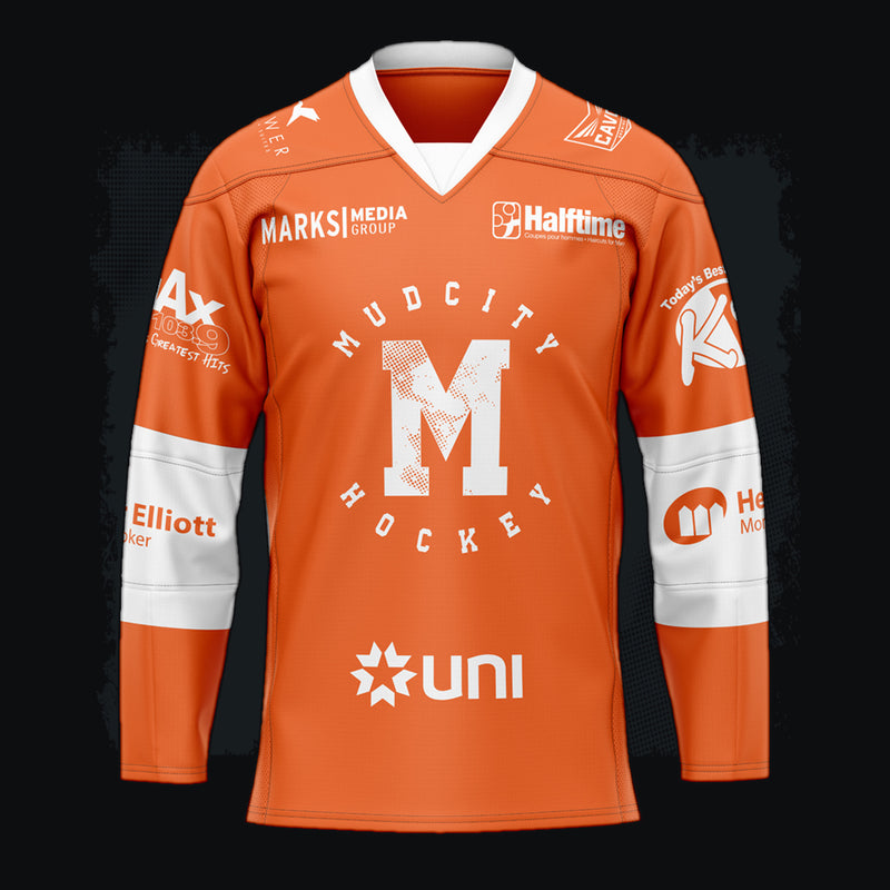 Ice Hockey Jersey (MudCity Orange)