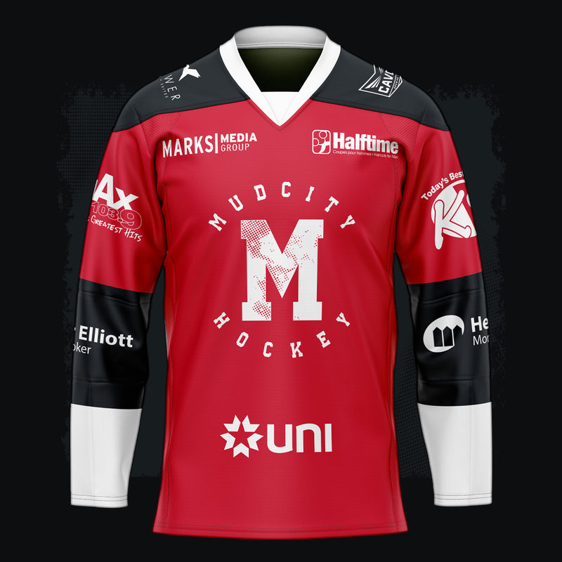 Ice Hockey Jersey (MudCity Red)
