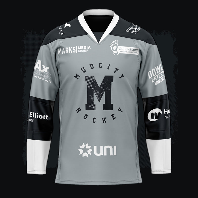 Ice Hockey Jersey (MudCity Silver)