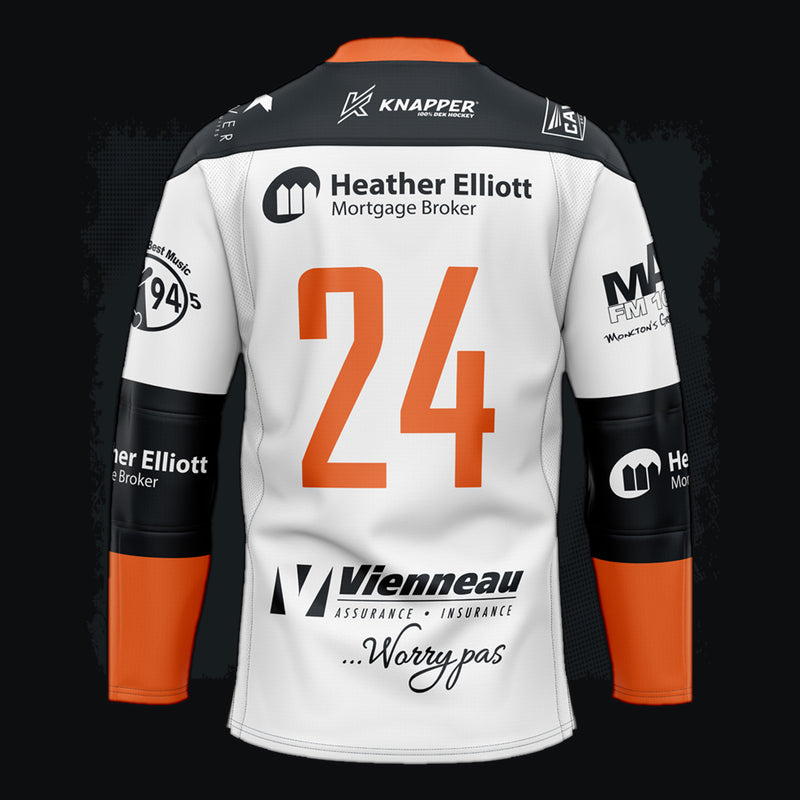 Ice Hockey Jersey (MudCity White)