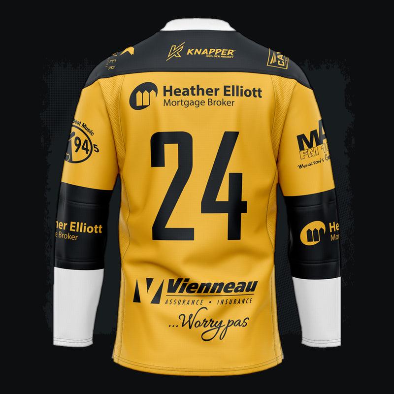 Ice Hockey Jersey (MudCity Yellow)