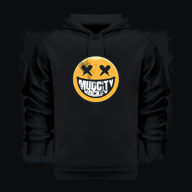 MudCity Hoodie (Black "Smiley") #3320 #F220