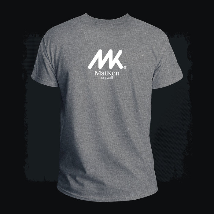 MatKen- Heather Grey T-Shirt #3541